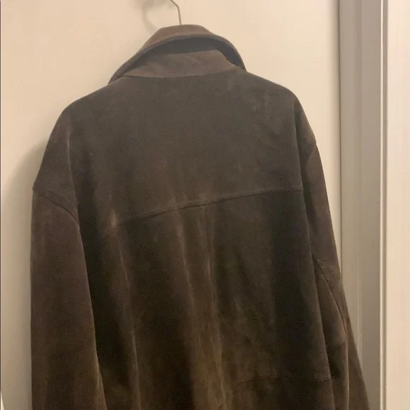 J. Crew Brown Leather/Suede Jacket - Picture 7 of 8